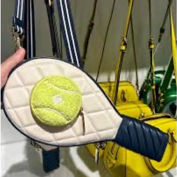 Kate spade tennis racket small bag new with tags - Picture 8 of 9